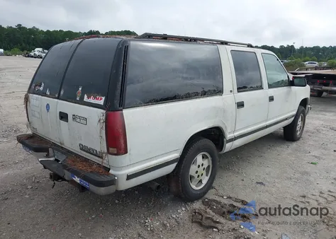1995 Chevrolet Suburban K1500 из США, поврежденный, VIN 1GNFK16K3SJ456758